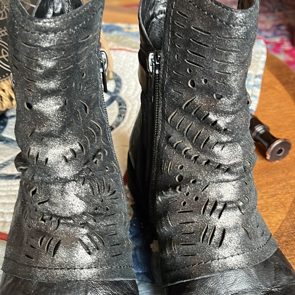 Rieker Remonte Erin 73 Black Leather Chelsea Boots Sz 39/8 - Picture 3 of 12